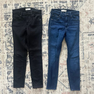 Women's Madewell Skinny Jeans Lot Size 24/25S